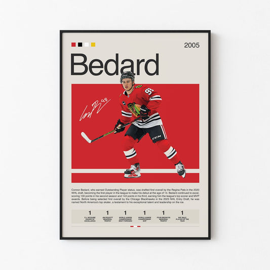 Connor Bedard Poster Postersport