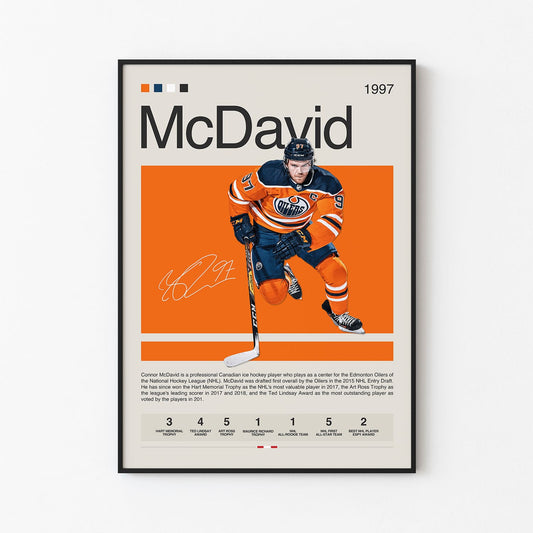 Connor McDavid Poster Postersport