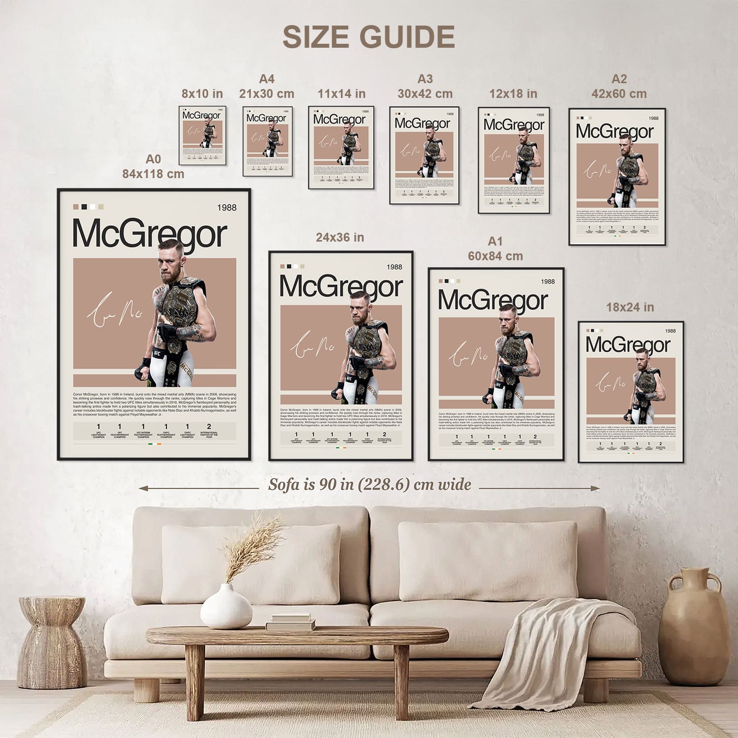 Conor McGregor Poster Postersport