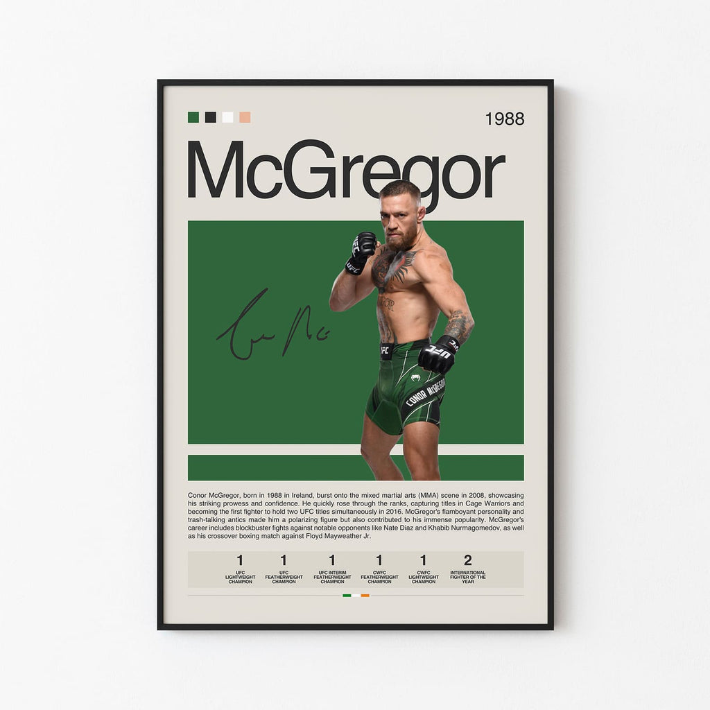 Conor McGregor Poster Postersport