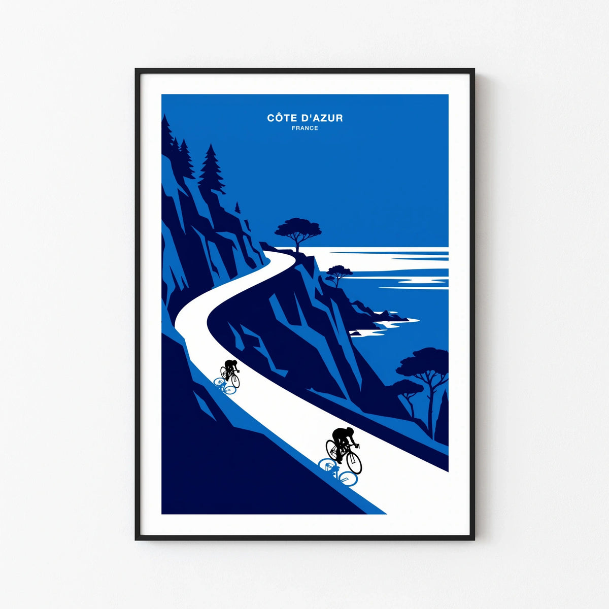 Affiche Côte d'Azur