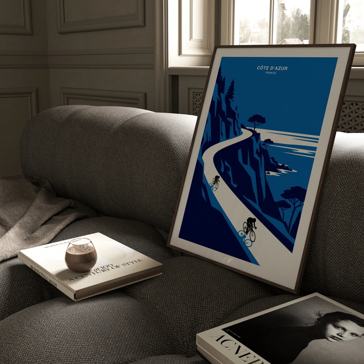 Affiche Côte d'Azur