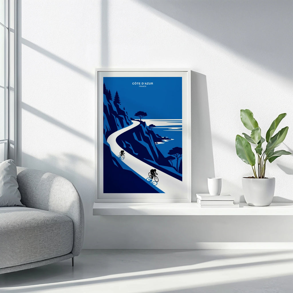 Affiche Côte d'Azur