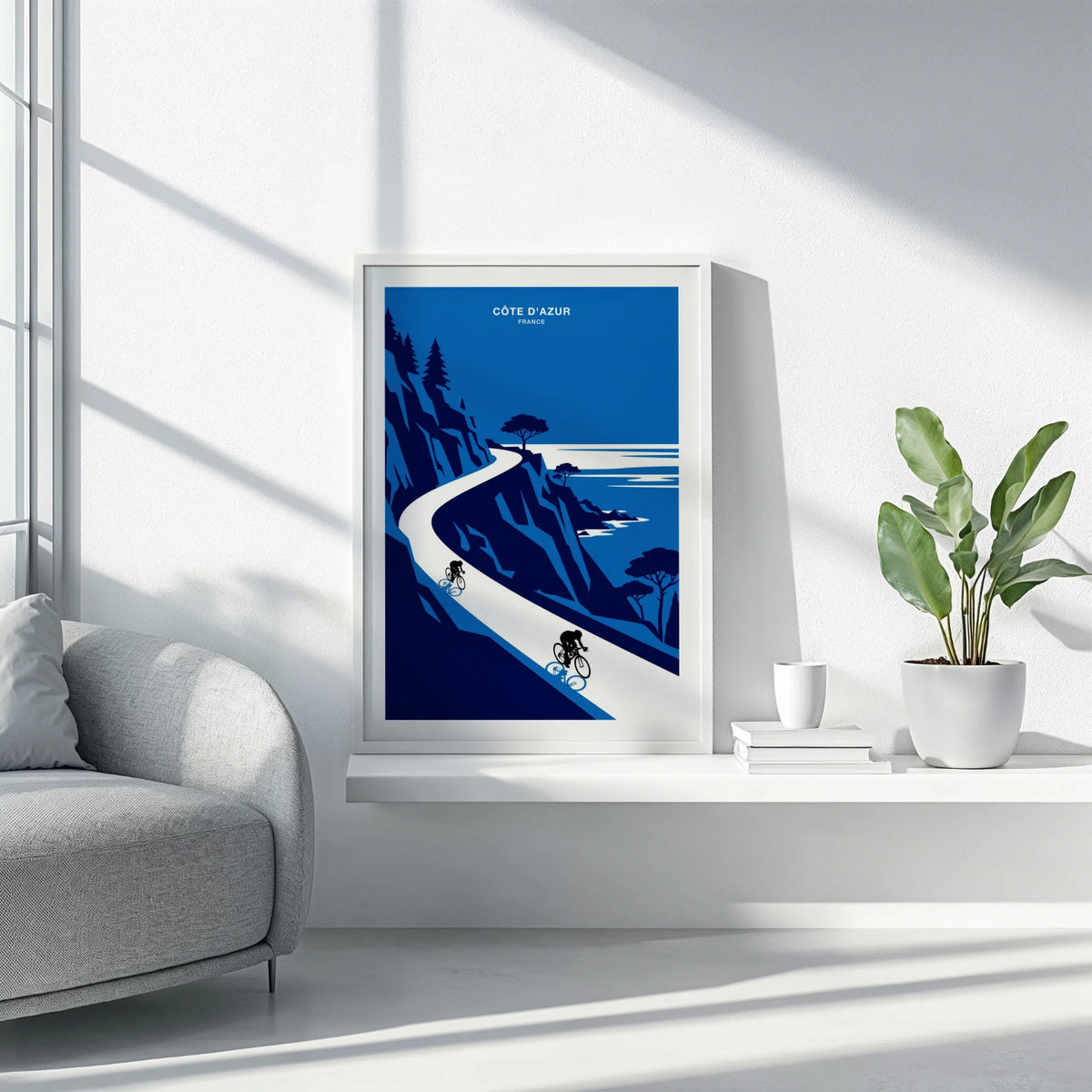 Affiche Côte d'Azur