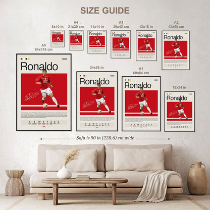 Cristiano Ronaldo Poster Postersport