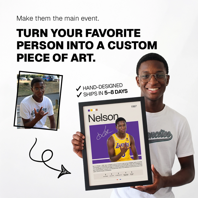 Your player. Your poster.