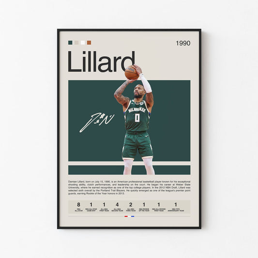 Damian Lillard Poster Postersport