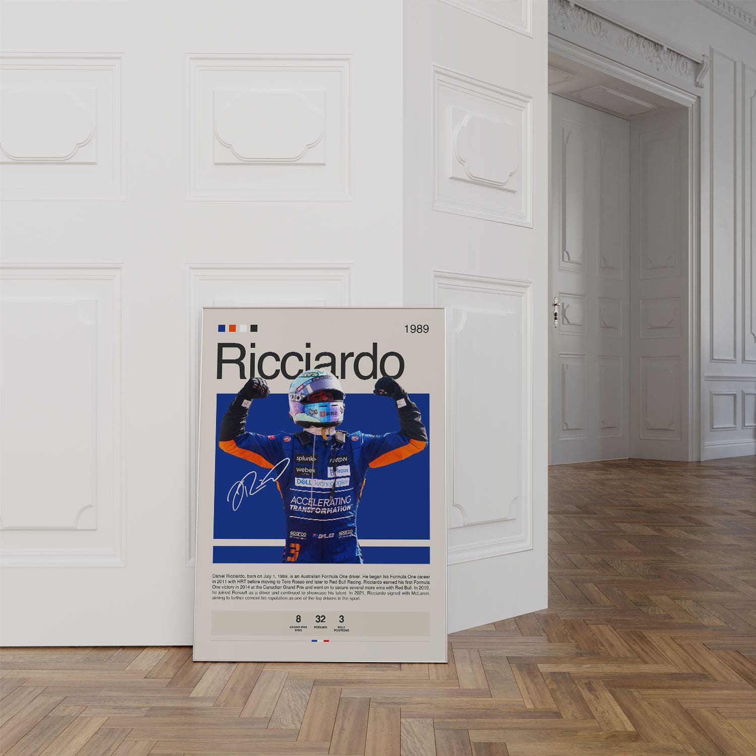 Daniel Ricciardo Poster Postersport