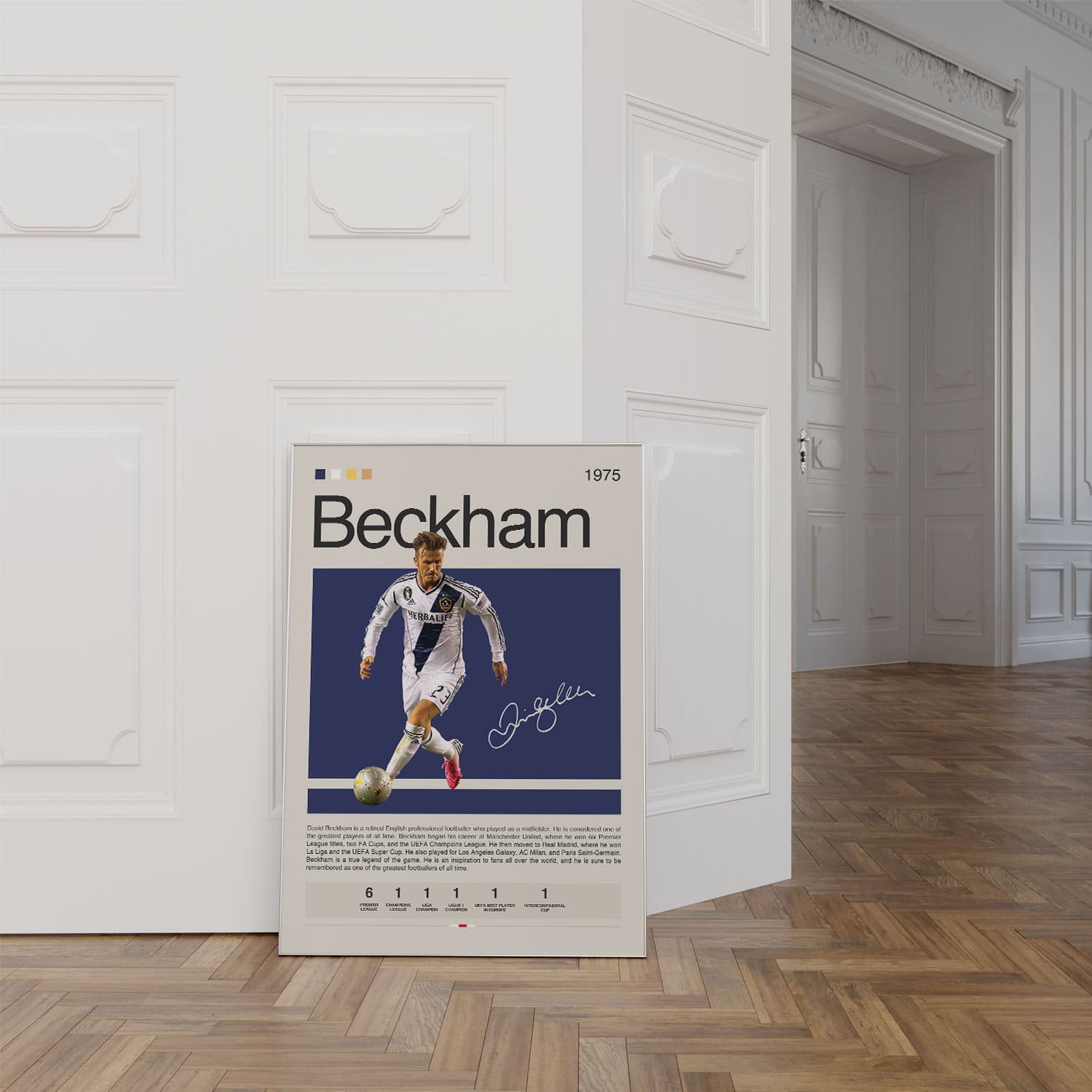 David Beckham Poster Postersport