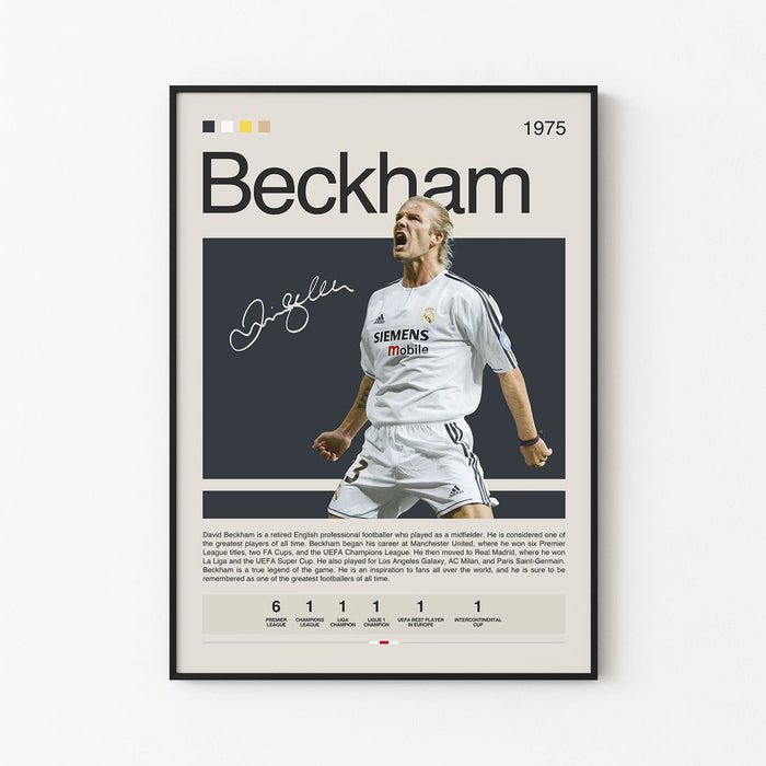 David Beckham Poster