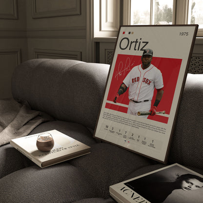 David Ortiz Poster Postersport