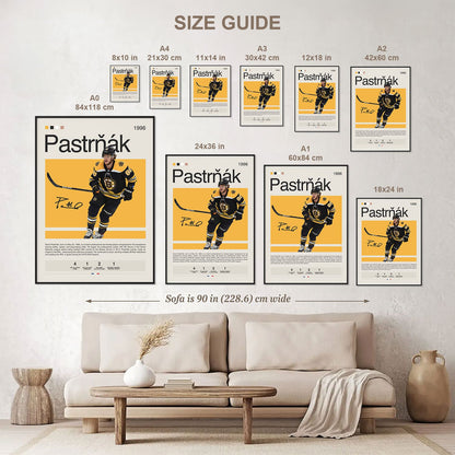 David Pastrnak Poster Postersport