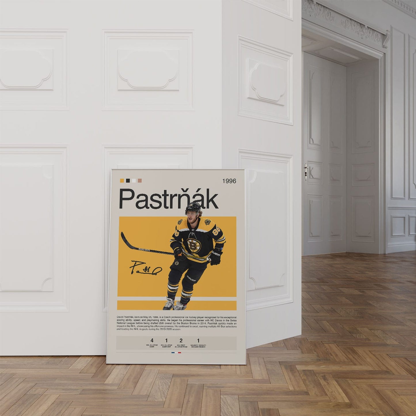 David Pastrnak Poster Postersport