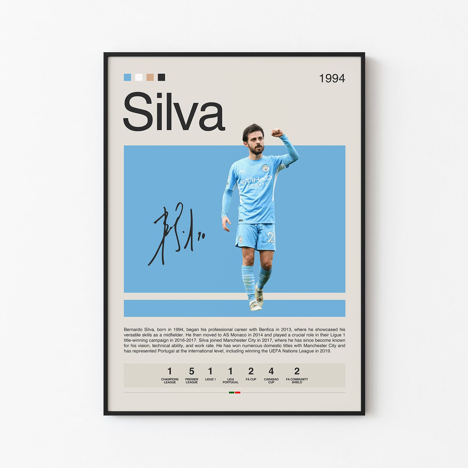 David Silva Poster Postersport