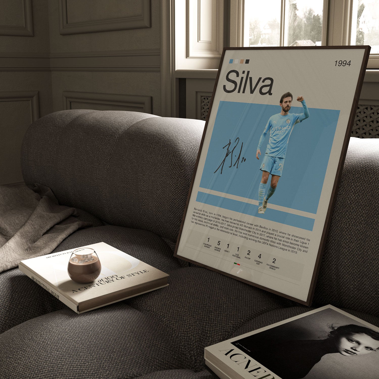 David Silva Poster Postersport