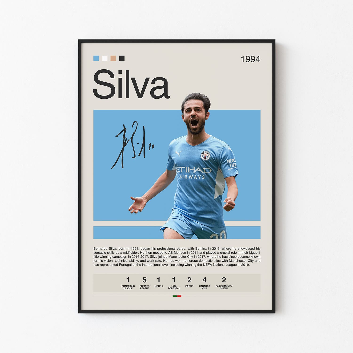 David Silva Poster Postersport