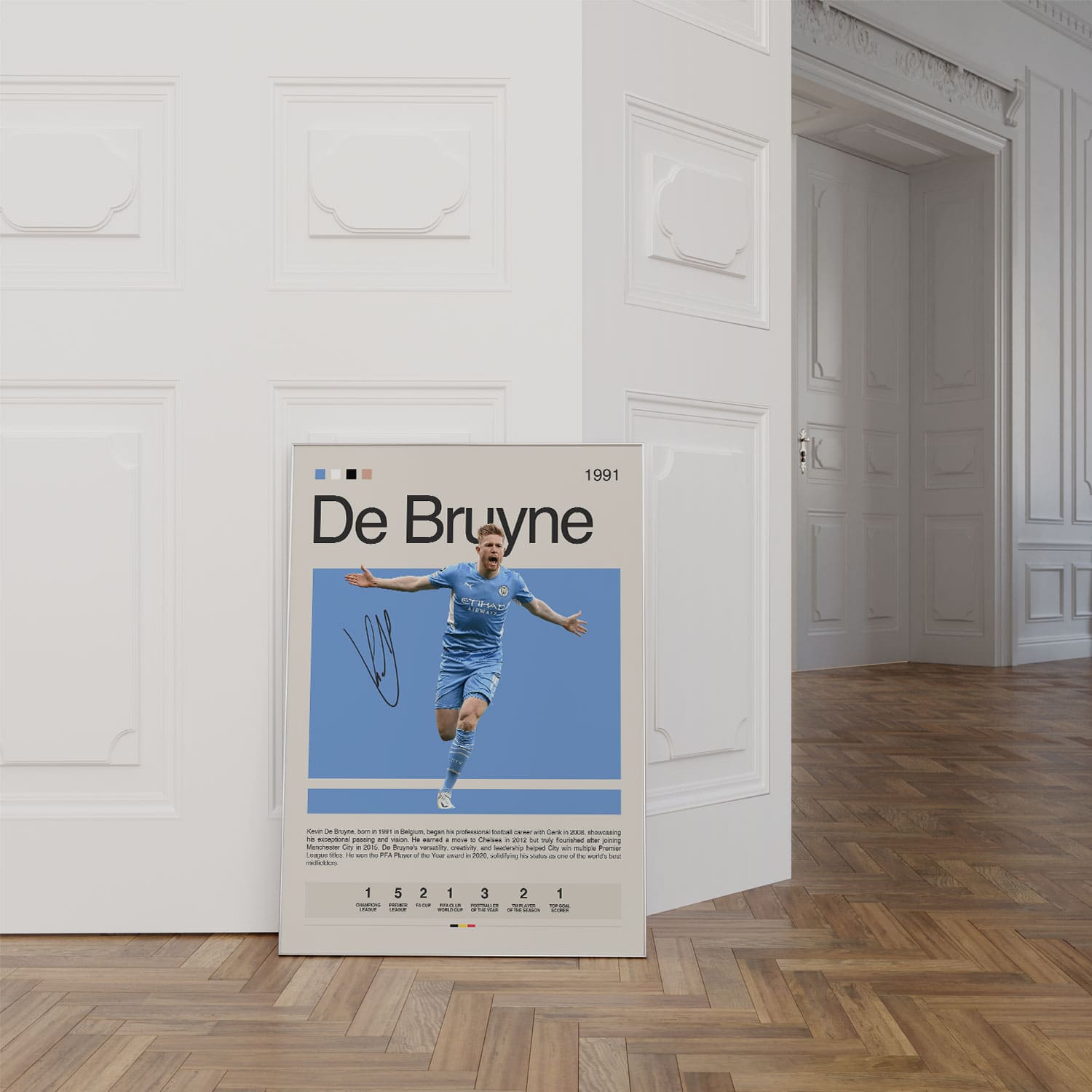 De Bruyne Poster Postersport