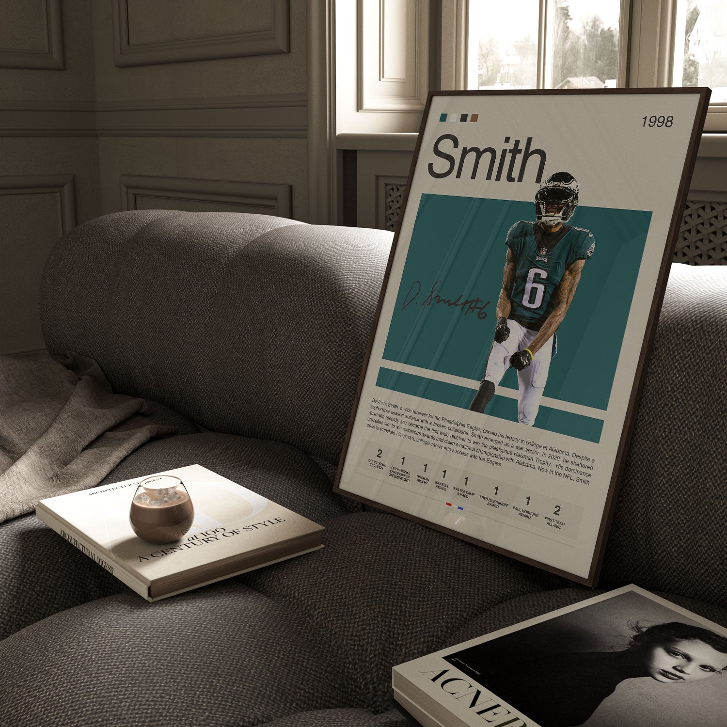 DeVonta Smith Poster Postersport