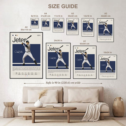 Derek Jeter Poster Postersport