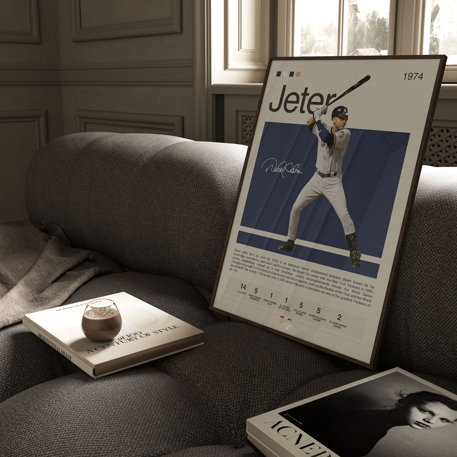 Derek Jeter Poster Postersport