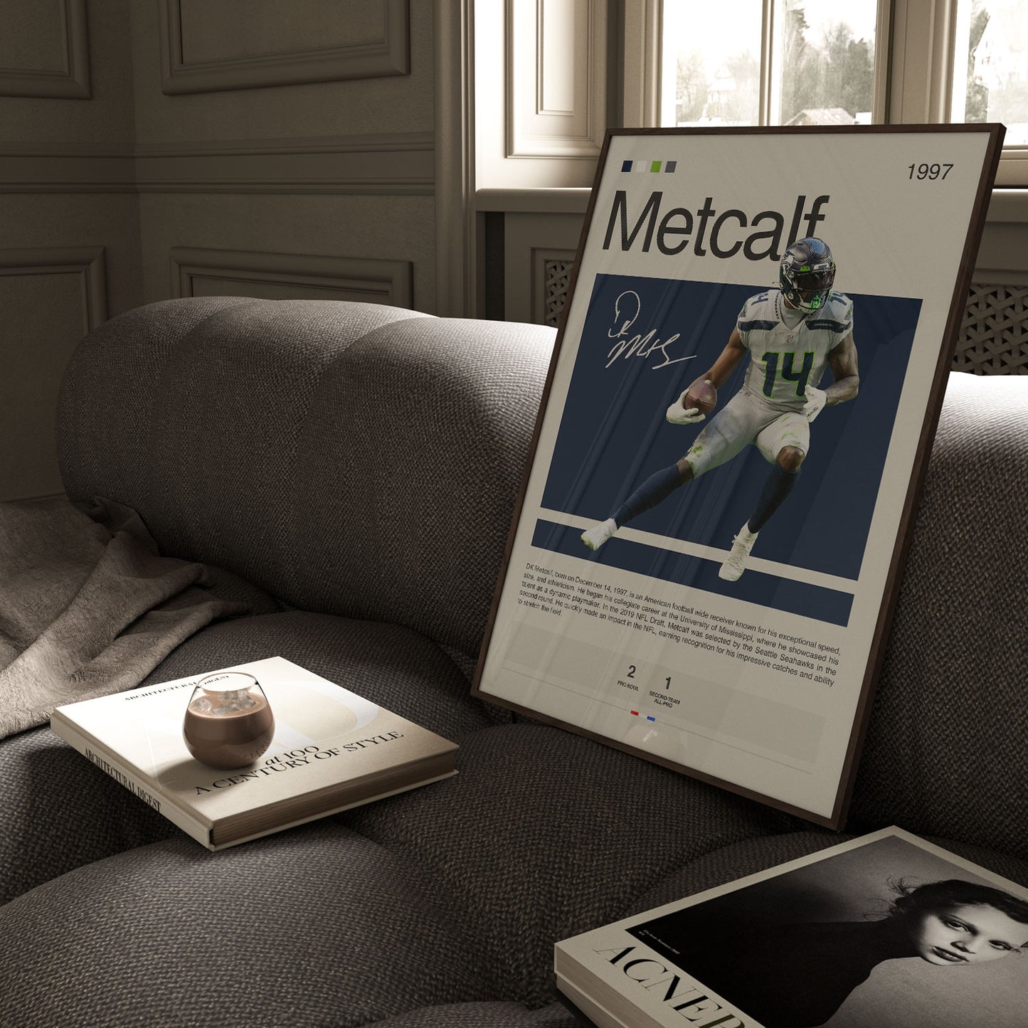 Dk Metcalf Poster Postersport