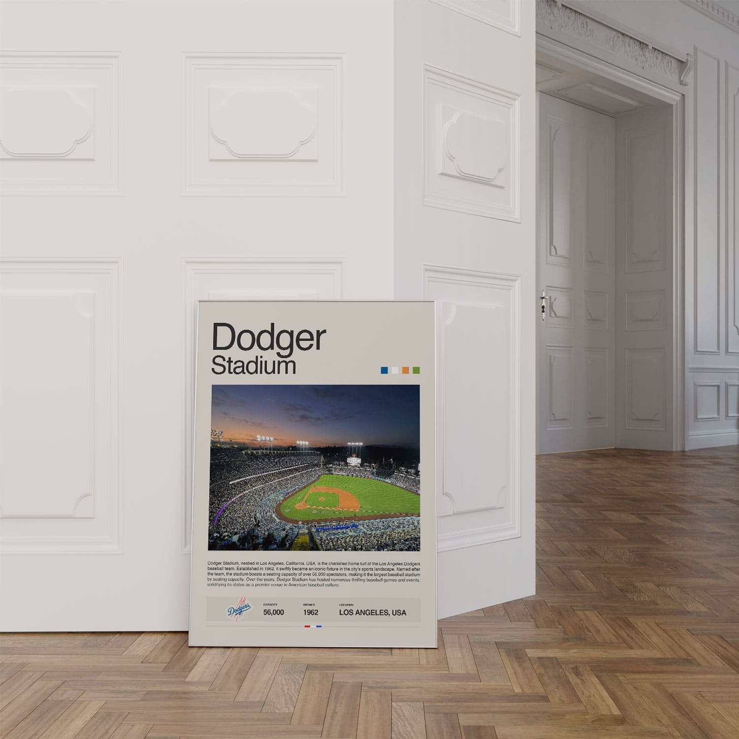 Dodger Stadium Poster Postersport
