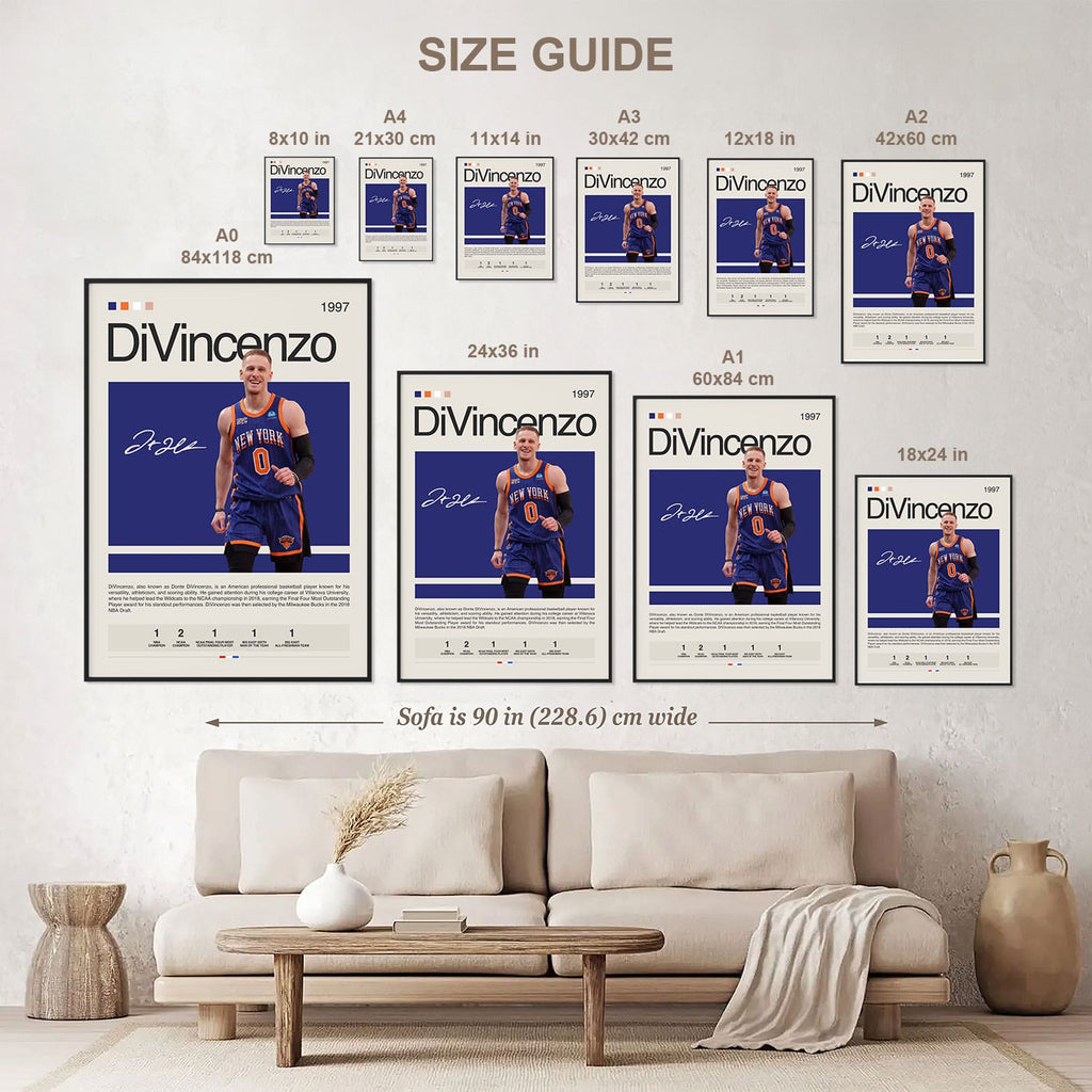 Donte DiVicenzo Poster Postersport