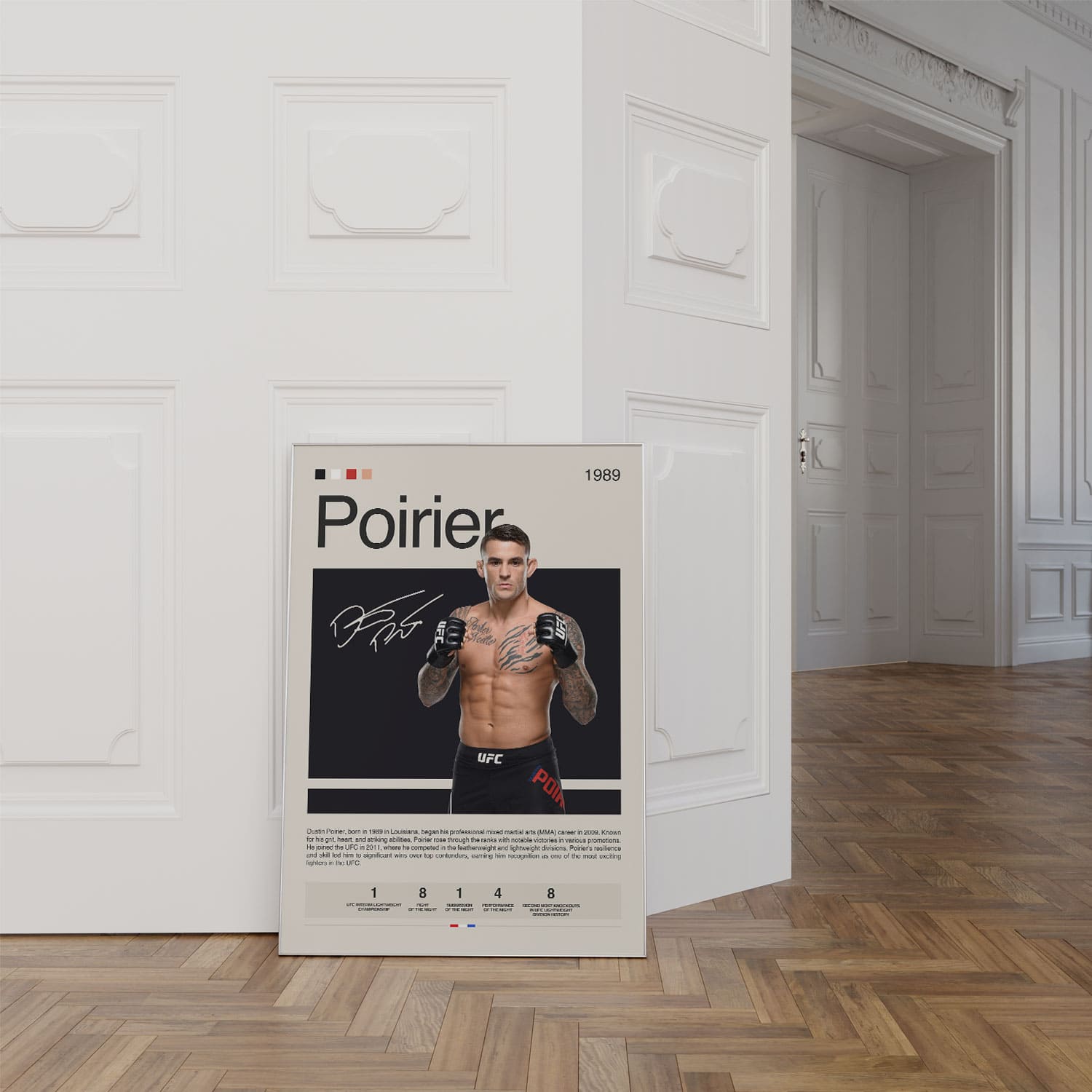 Dustin Poirier Poster Postersport