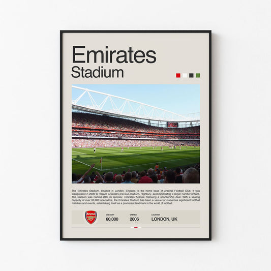 Emirates Stadium Poster Postersport