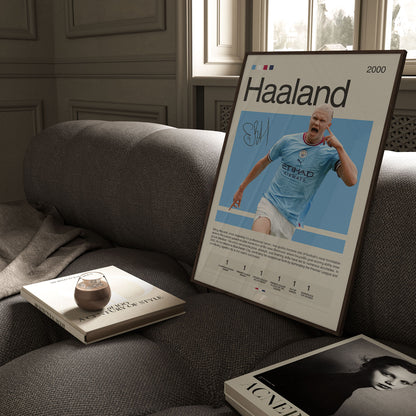 Erling Haaland Poster Postersport