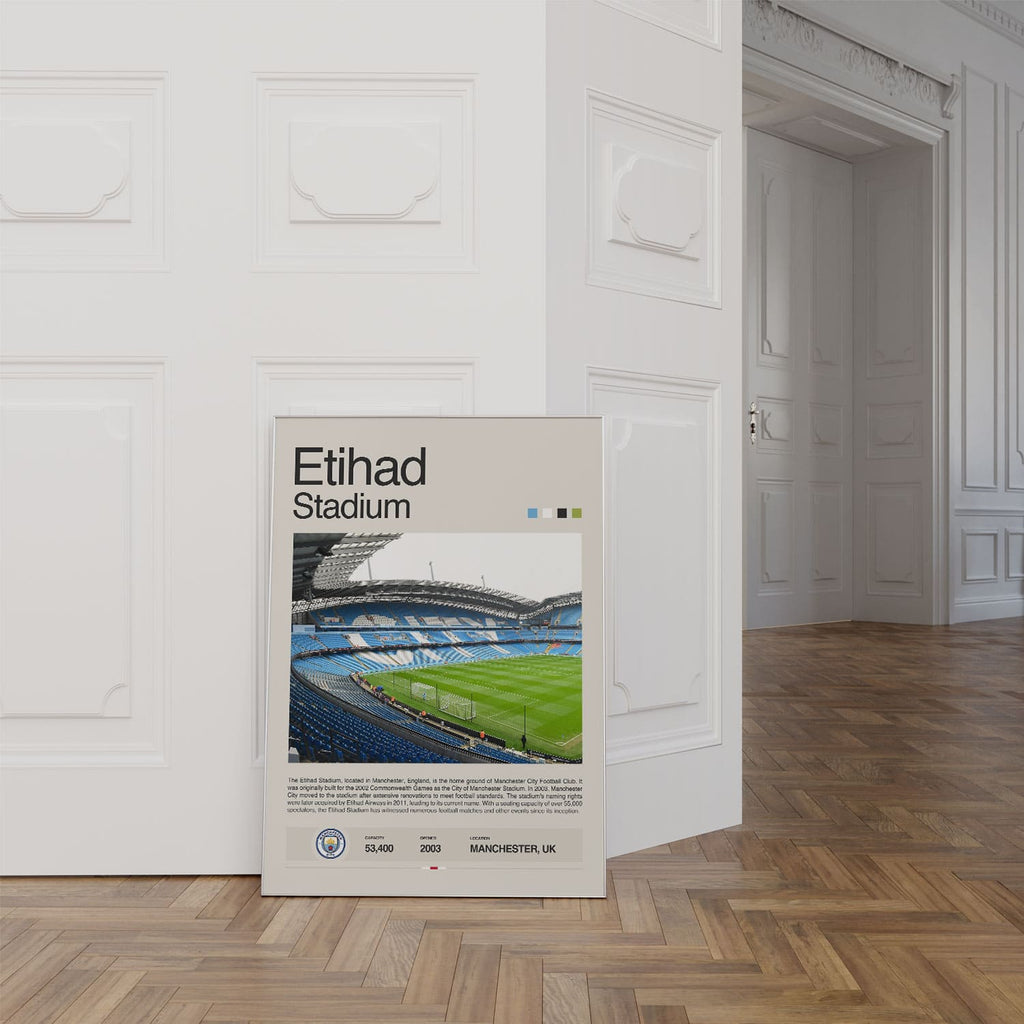 Etihad Stadium Poster Postersport