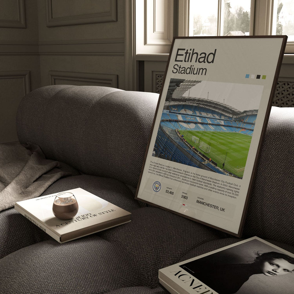 Etihad Stadium Poster Postersport