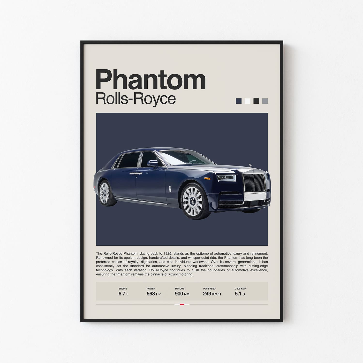 Rolls-Royce Phantom Poster