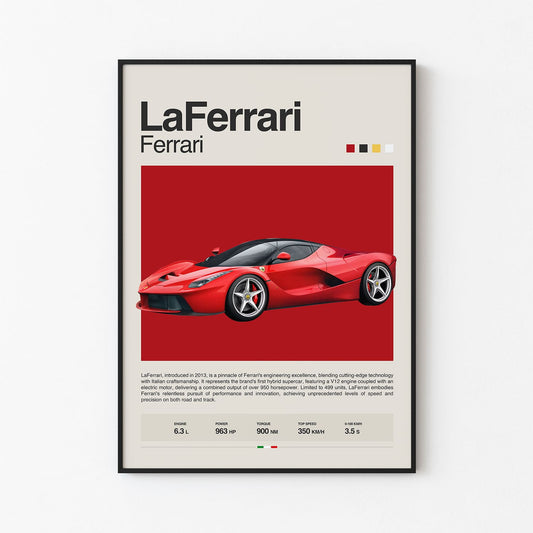 LaFerrari Poster