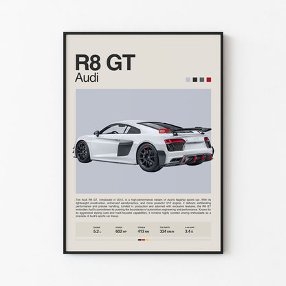 Audi R8 GT Poster