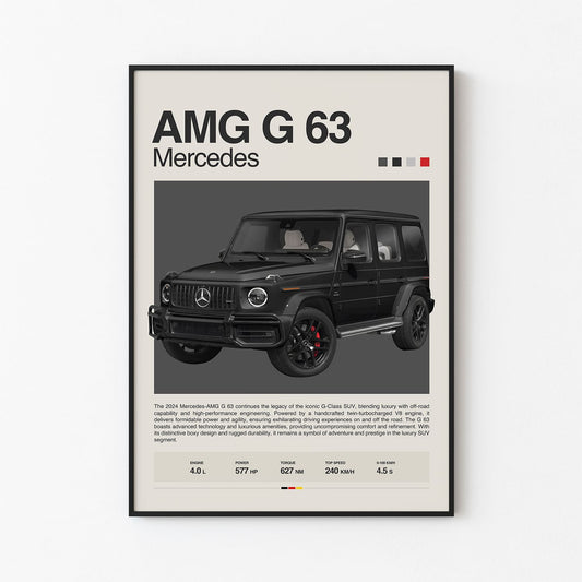 Mercedes AMG G 63 Poster