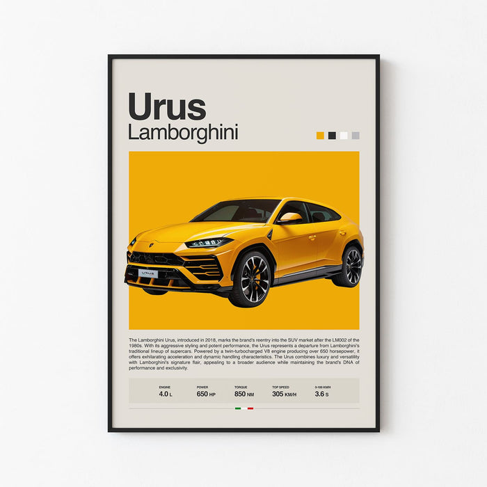 Lamborghini Urus Poster
