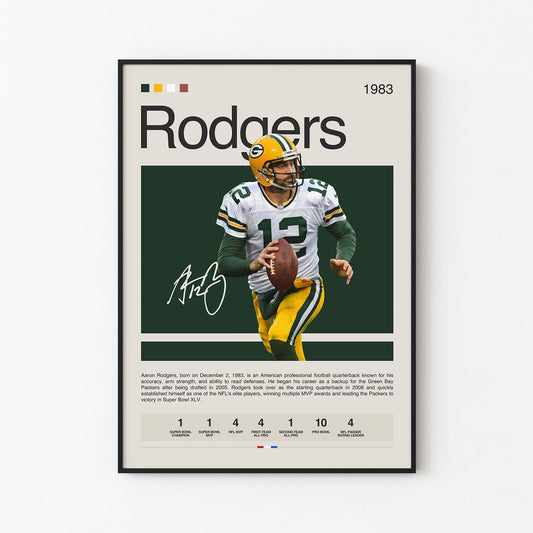Aaron Rodgers Poster