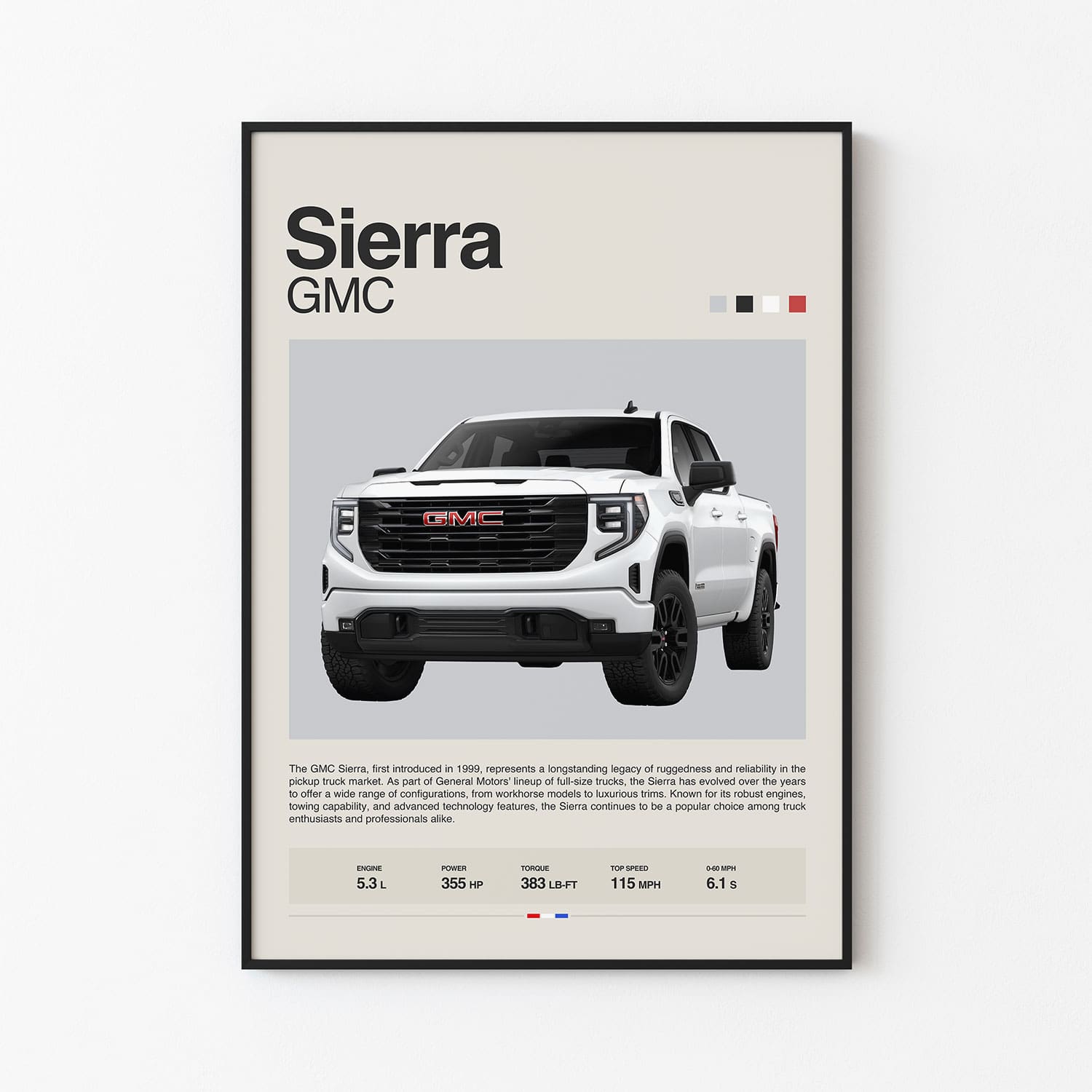 GMC Sierra Poster