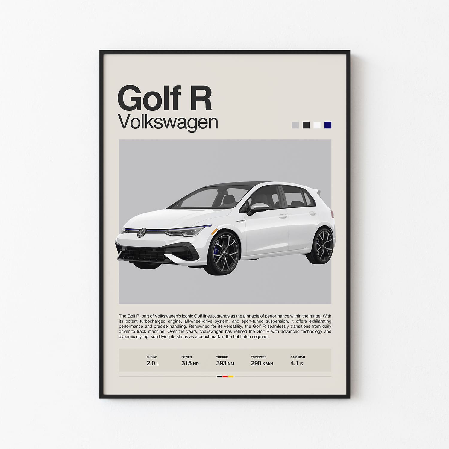 Golf R Poster