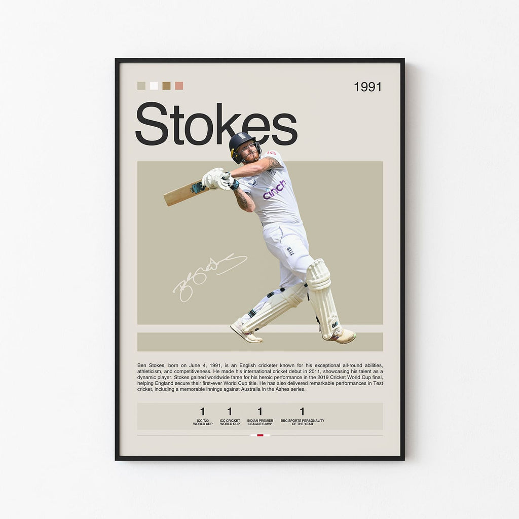 Ben Stokes Poster
