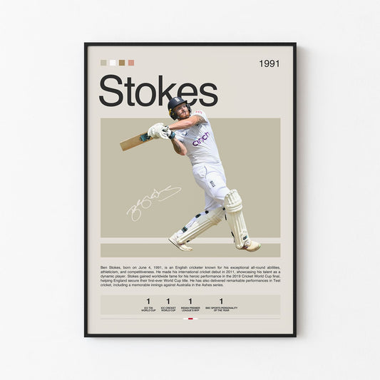 Ben Stokes Poster