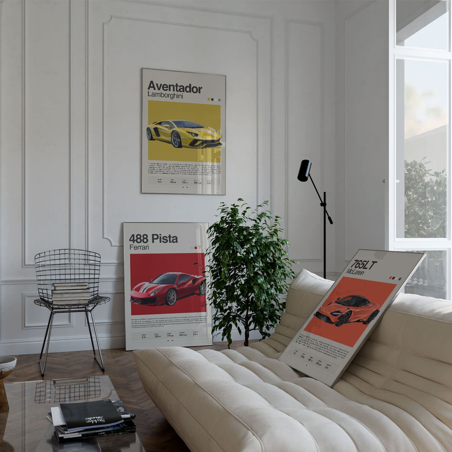 Ferrari 488 Pista Poster