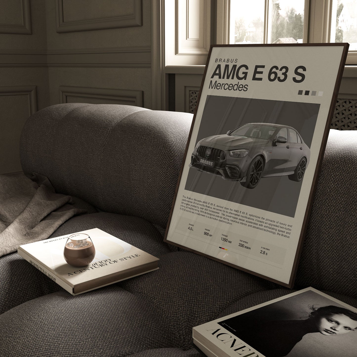 Mercedes E63s Poster