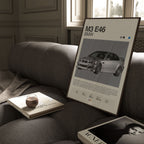 BMW M3 E46 Poster