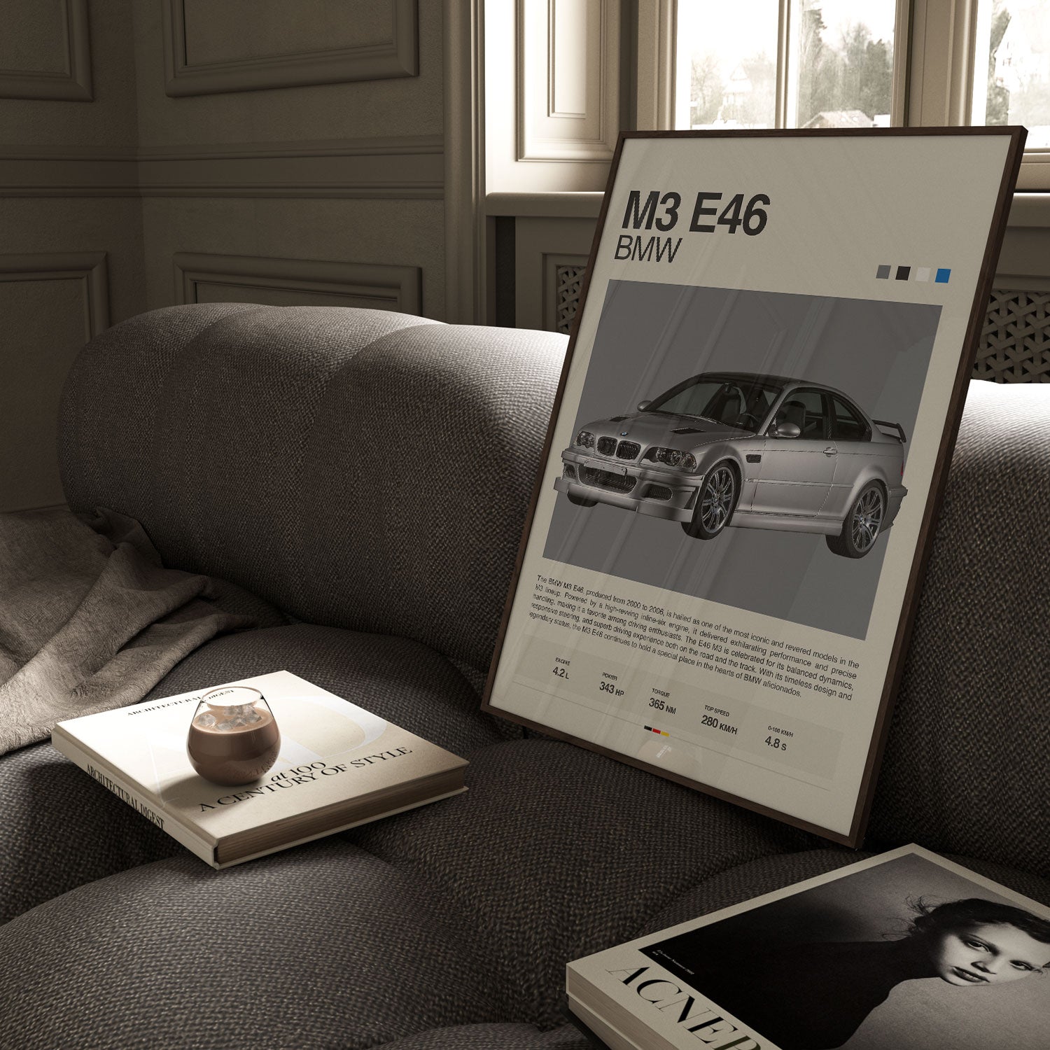BMW M3 E46 Poster