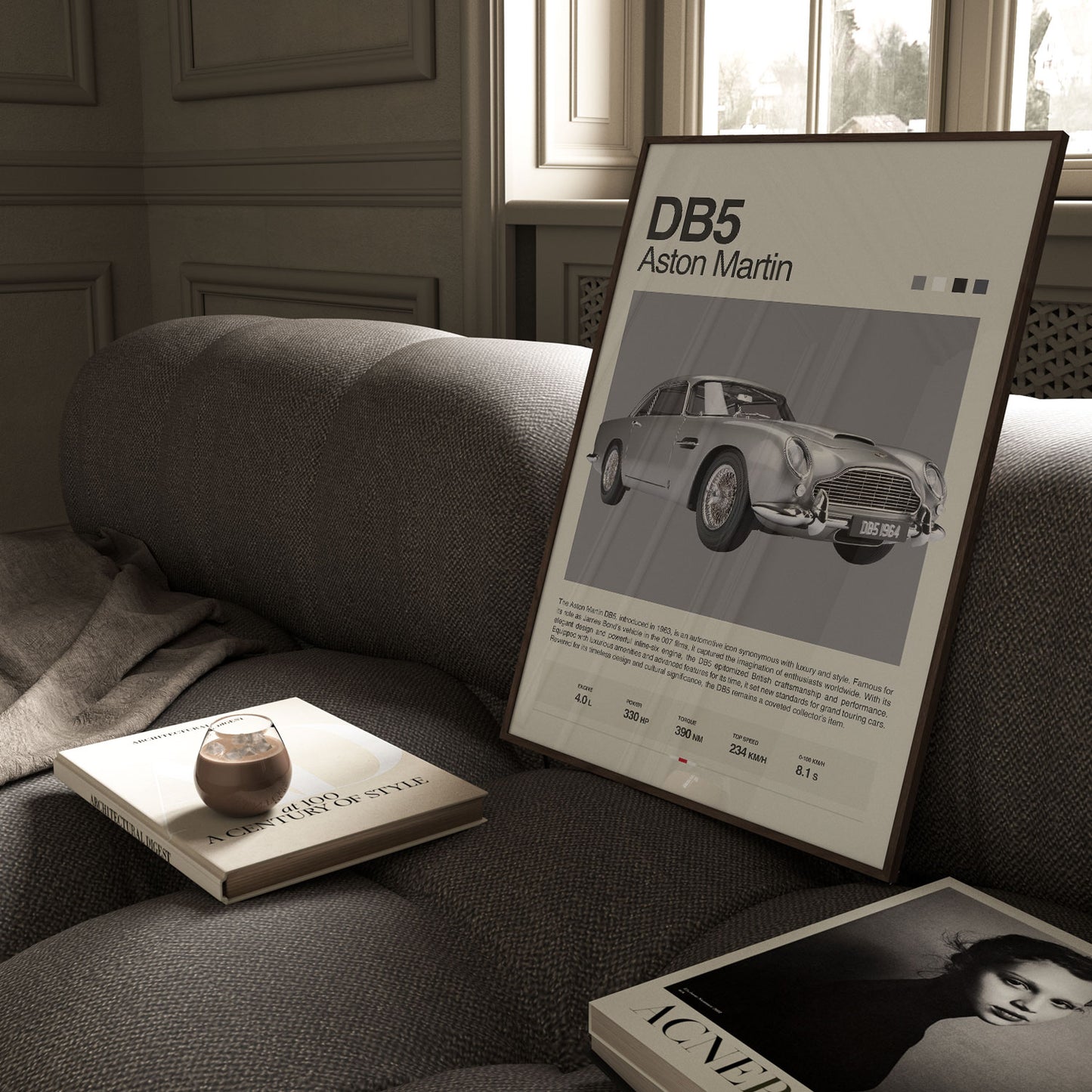 Aston Martin DB5 Poster