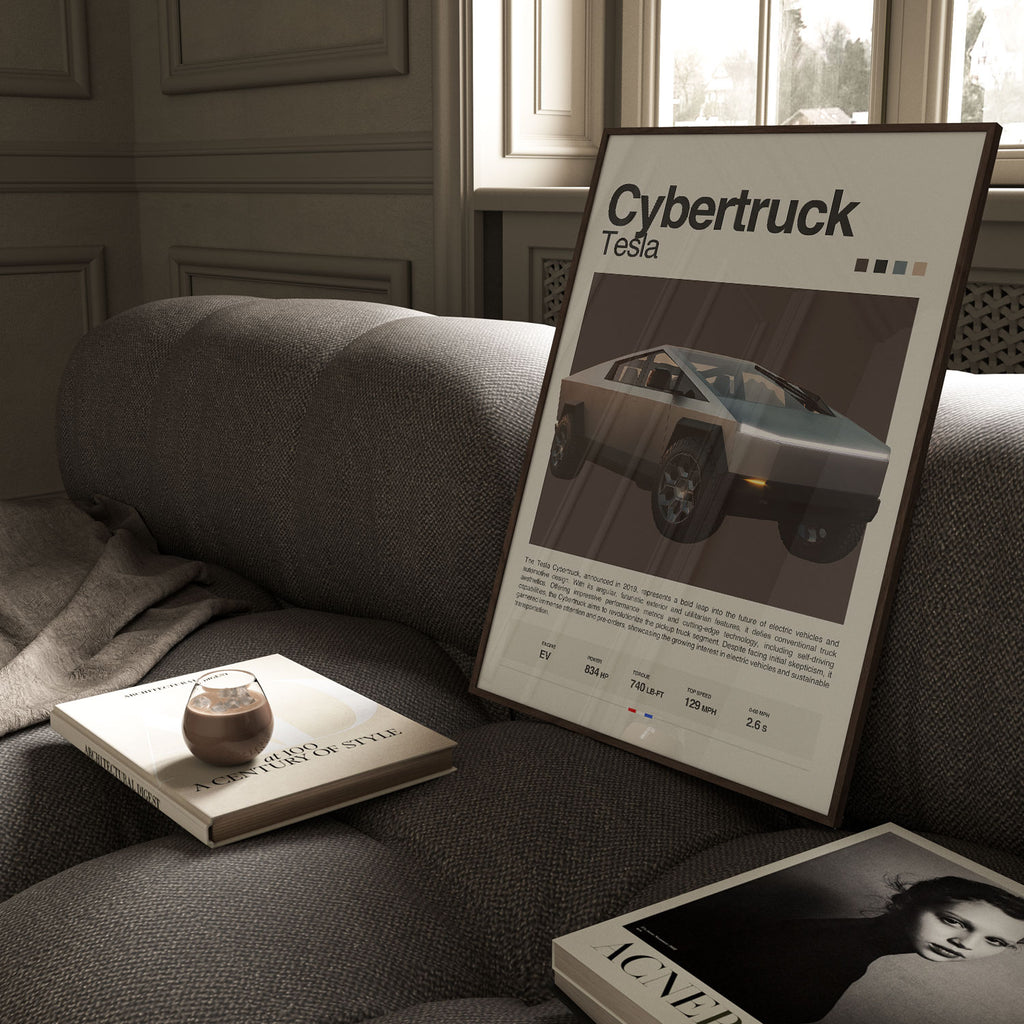 Tesla Cybertruck Poster