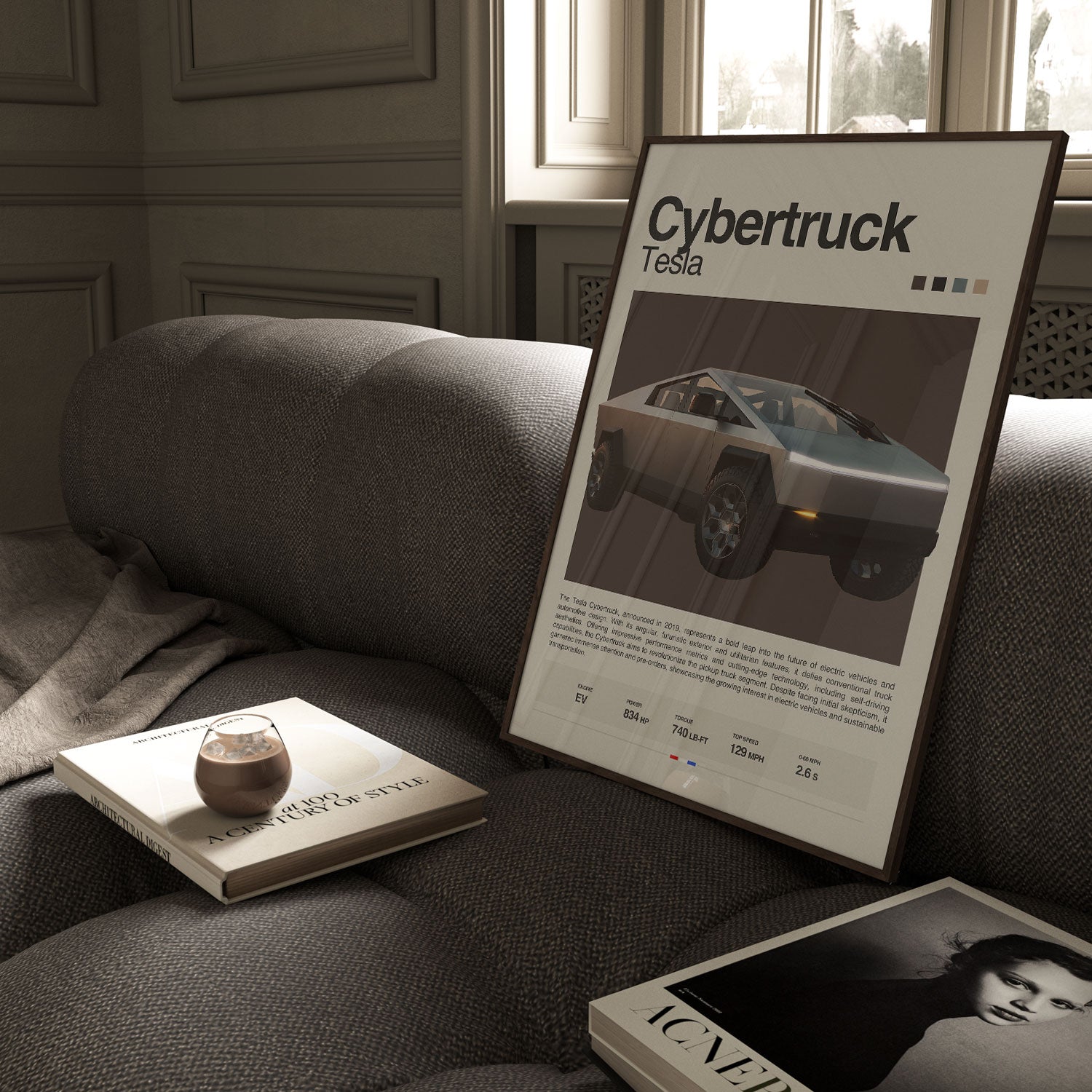 Tesla Cybertruck Poster