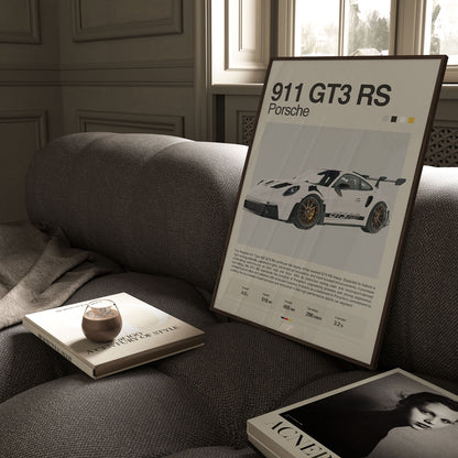 Porsche 911 GT3 RS Poster